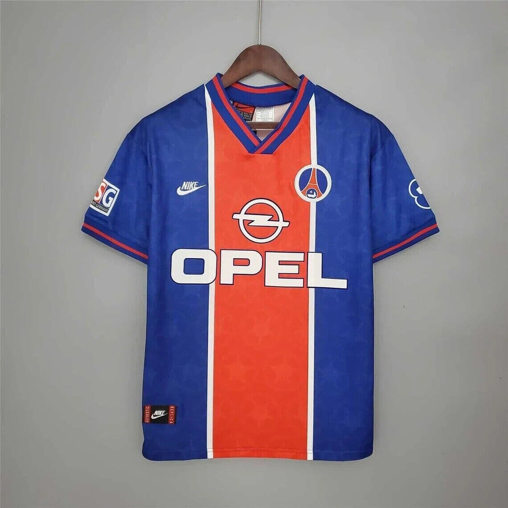 PSG 1995-1996 Retro Home Football Jersey