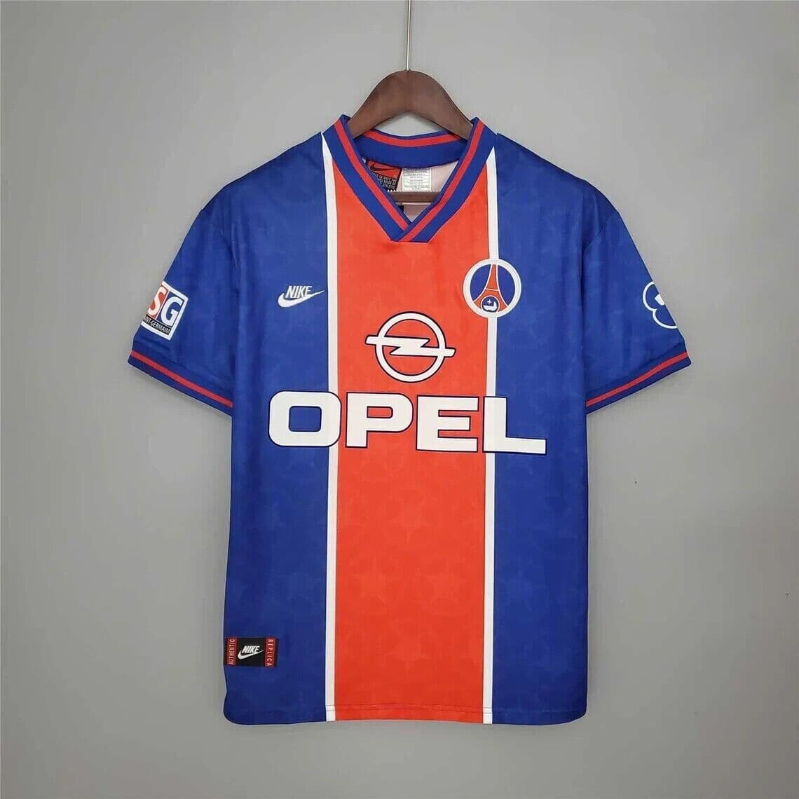 PSG 1995-1996 Retro Home Football Jersey