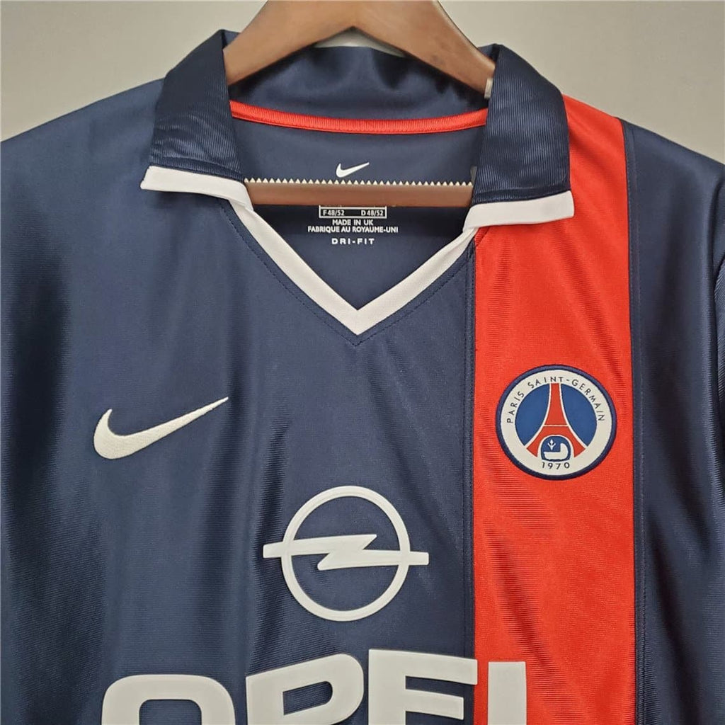 PSG 2001-2002 Ronaldinho Home Football Jersey