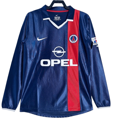 PSG 2001-02 Home Football Jersey