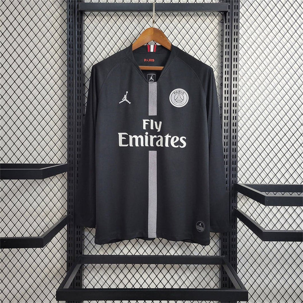 PSG Retro Black Champions Football Jersey