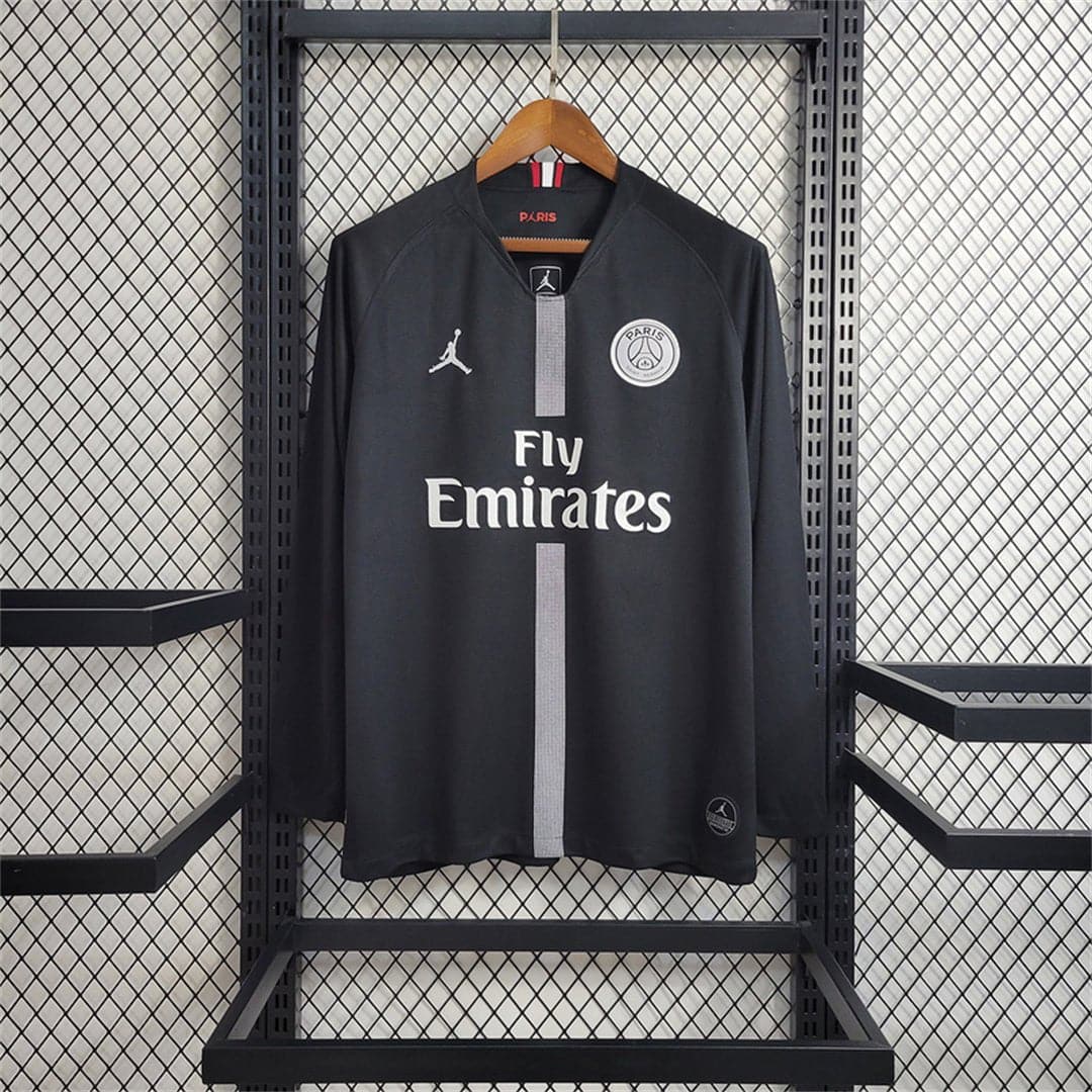 PSG Retro Black Champions Football Jersey