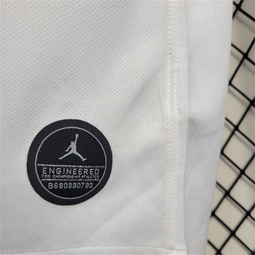 PSG White Retro Football Jersey
