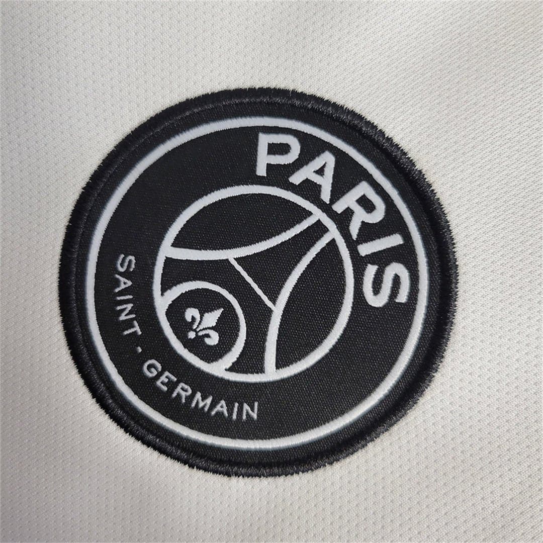 PSG White Retro Football Jersey
