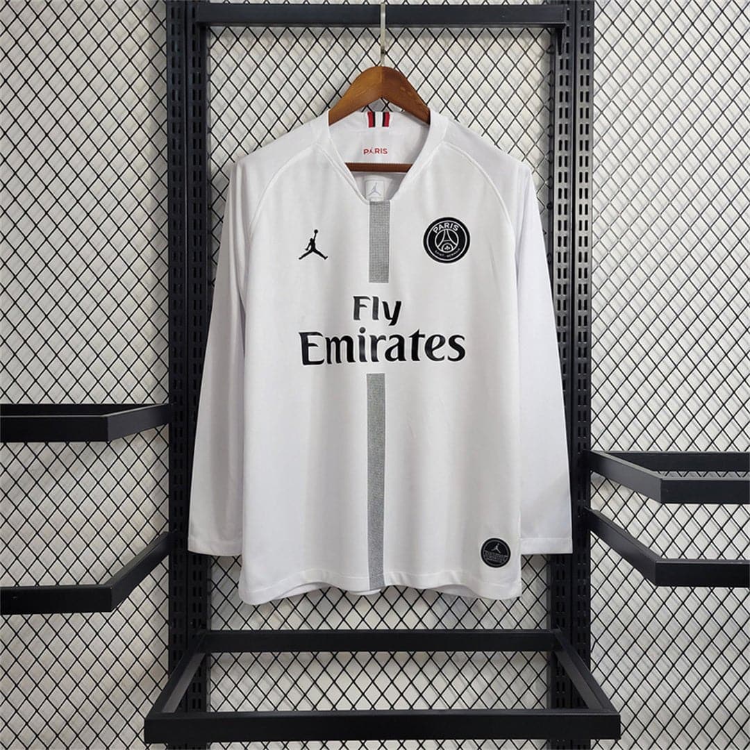 PSG White Retro Football Jersey
