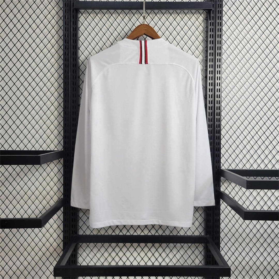 PSG White Retro Football Jersey