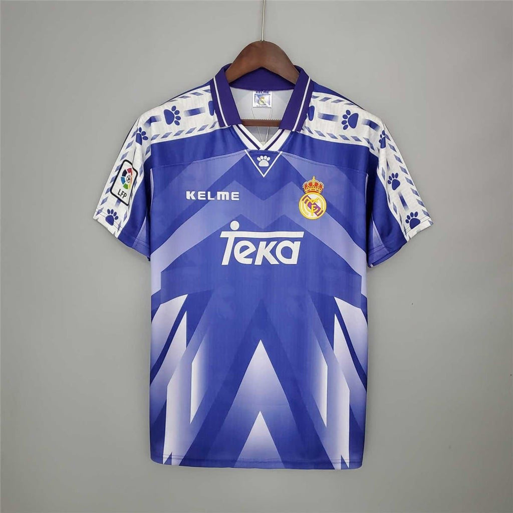 Real Madrid 1999 Away Football Jersey