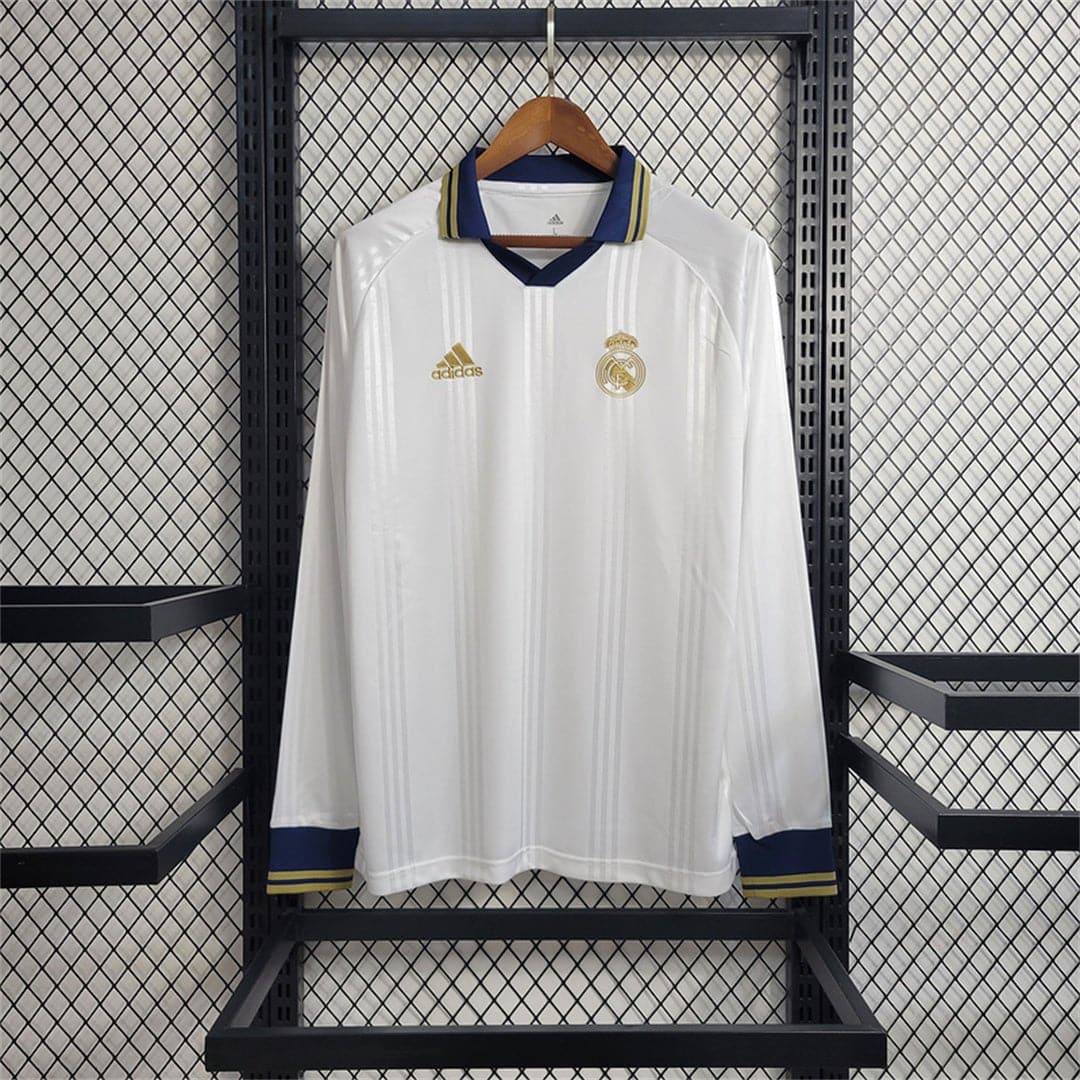 Real Madrid Retro Training Football Jersey