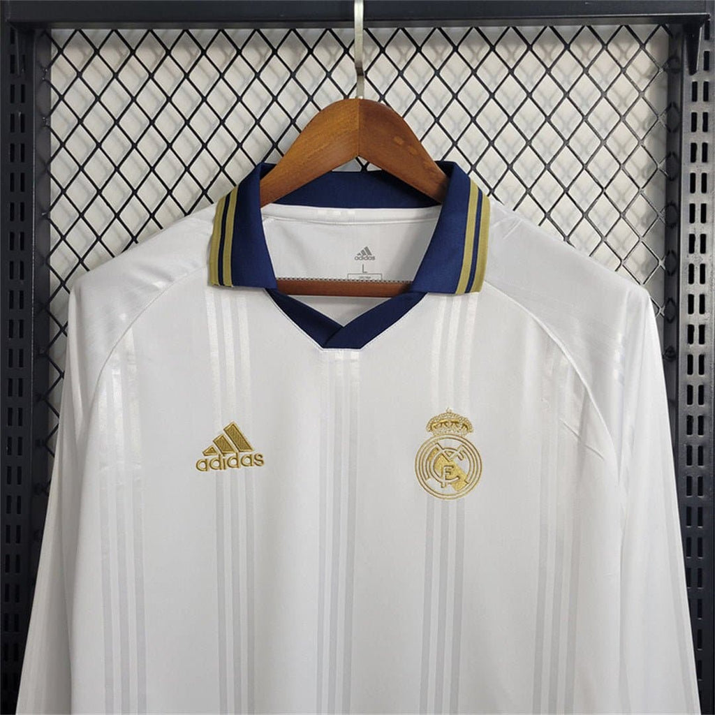 Real Madrid Retro Training Football Jersey