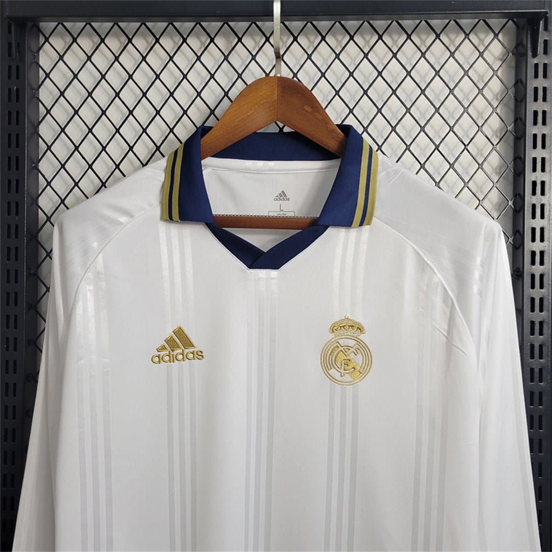 Real Madrid Retro Training Football Jersey