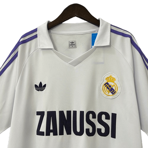 Real Madrid 1984-85 Home Football Jersey