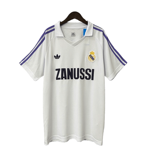 Real Madrid 1984-85 Home Football Jersey