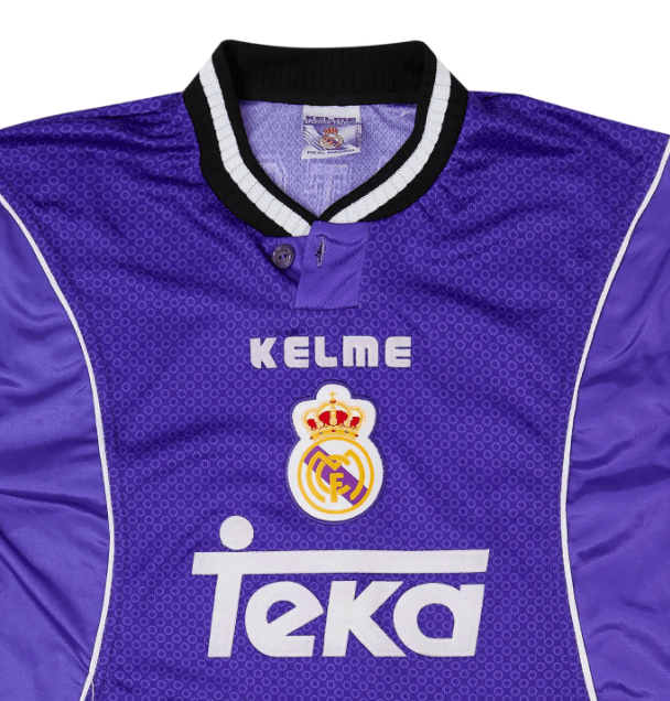 Real Madrid 1997-98 Away Football Jersey