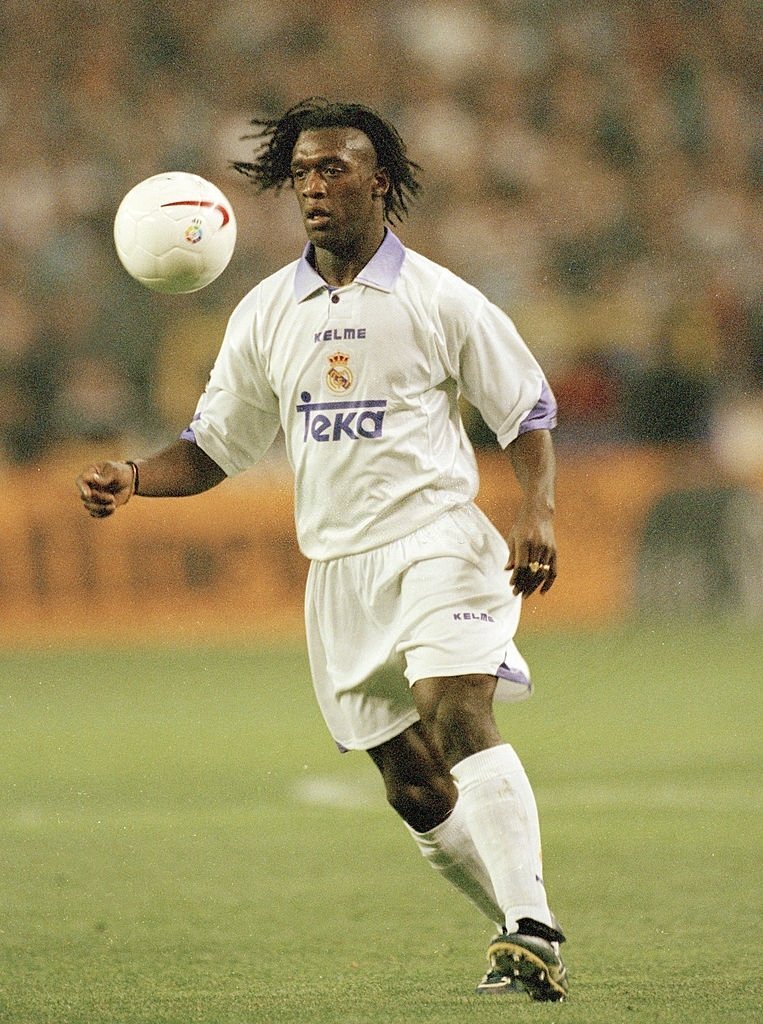 Real Madrid 1997-98 Home Football Jersey