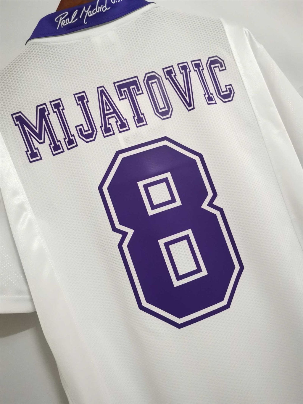 Real Madrid 1997-98 Home Football Jersey