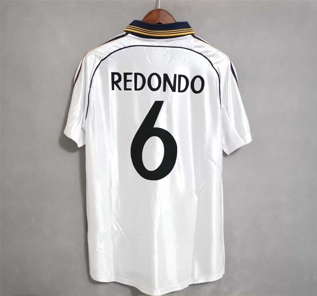 Real Madrid 1999-2000 Home Football Jersey