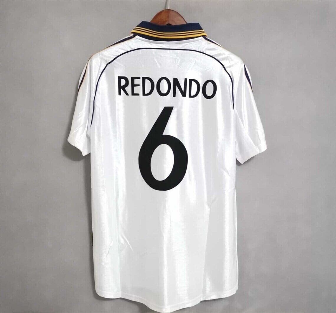 Real Madrid 1999-2000 Home Football Jersey