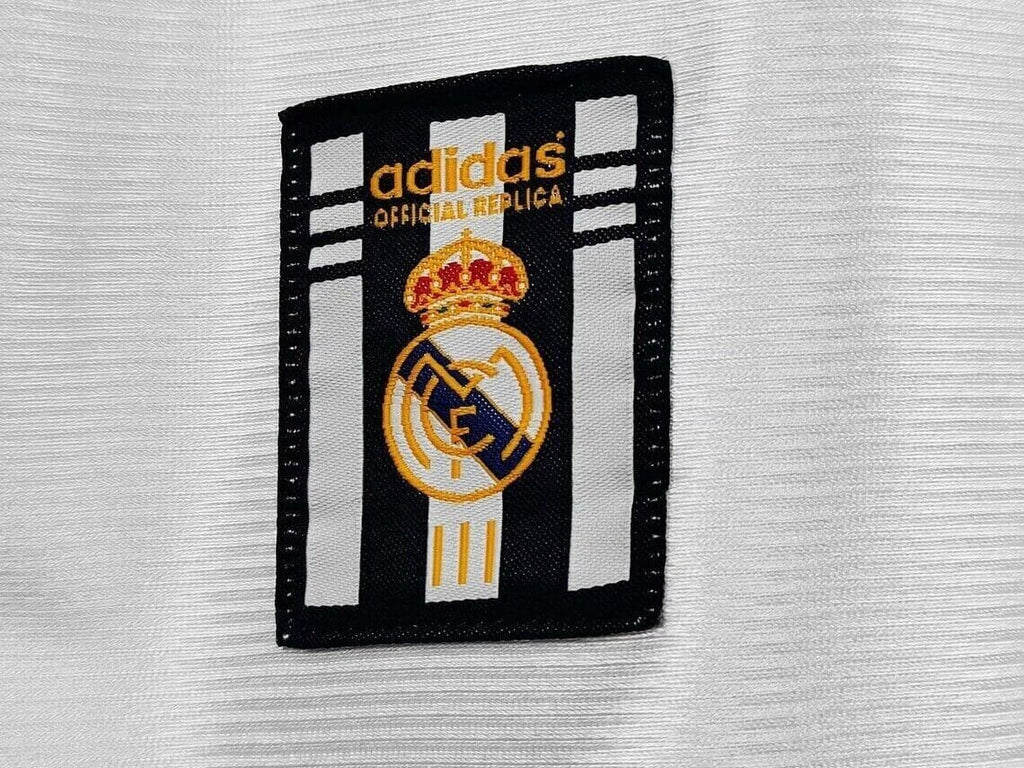 Real Madrid 1999-2000 Home Football Jersey