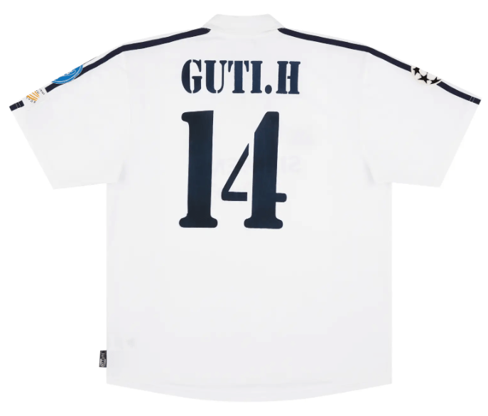 Real Madrid 2002-03 Home Football Jersey
