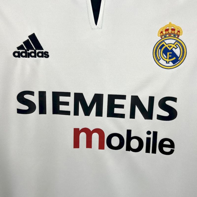 Real Madrid 2003-04 Home Football Jersey