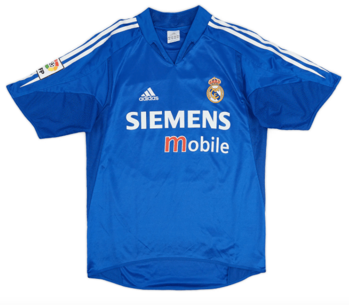 Real Madrid 2004-05 Third Football Jersey