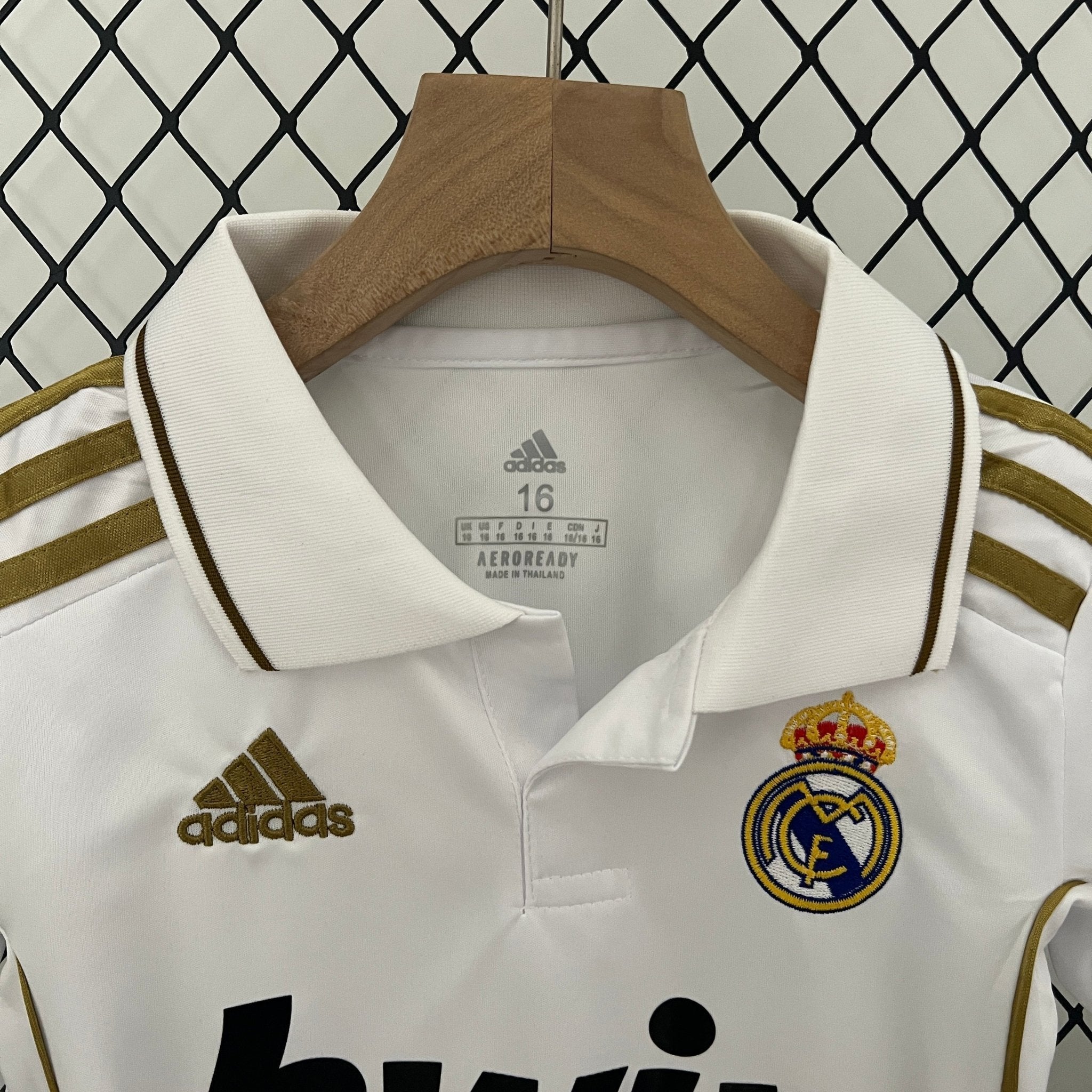 Real Madrid 2011-2012 Home Football Jersey