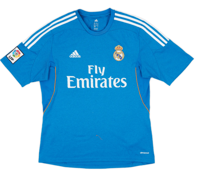 Real Madrid 2013-14 Third Football Jersey