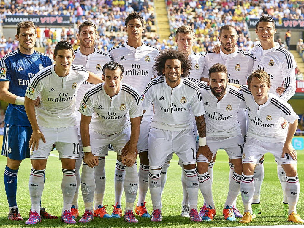 Real Madrid 2014-15 Home Football Jersey