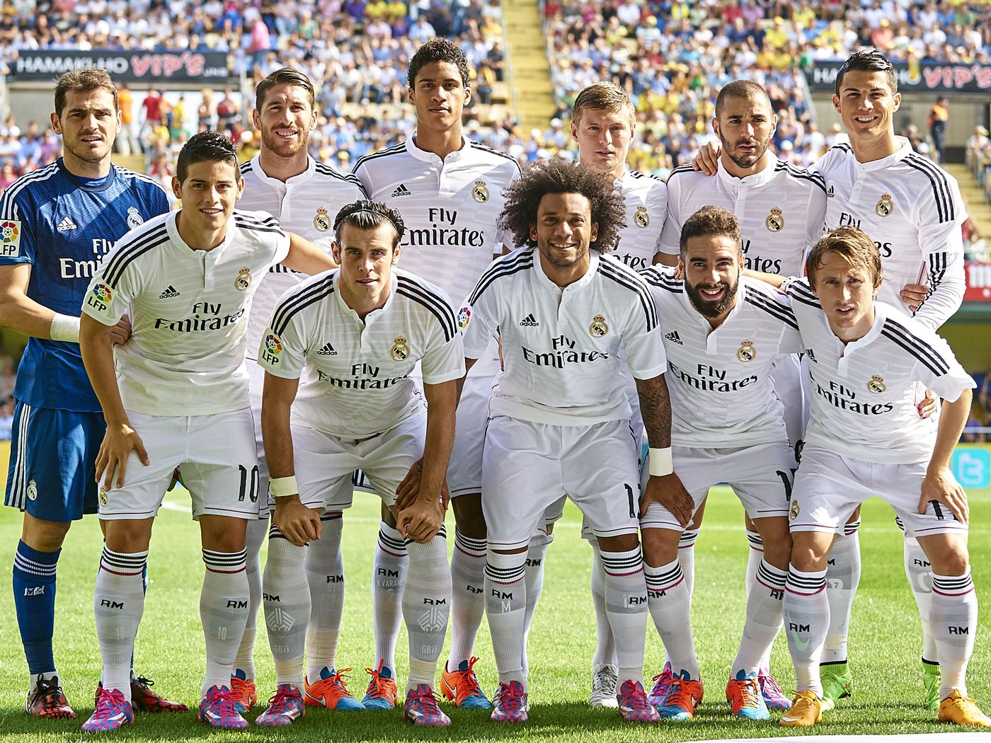 Real Madrid 2014-15 Home Football Jersey