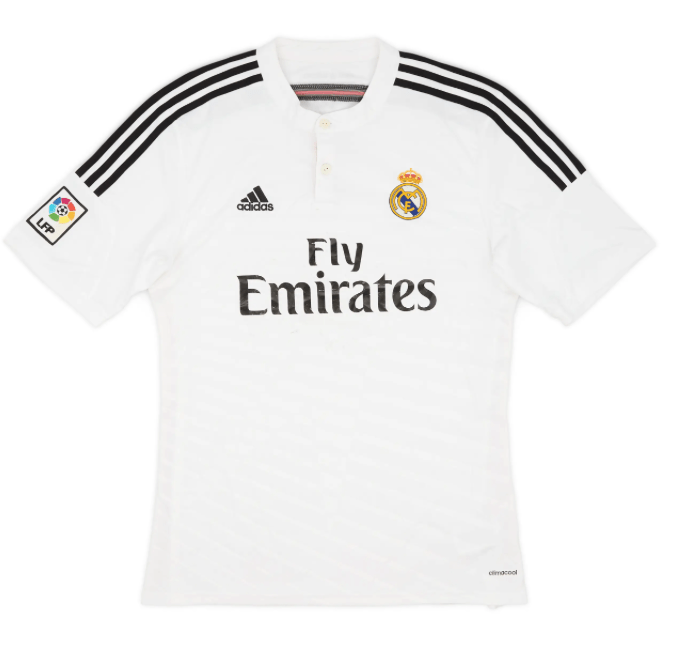 Real Madrid 2014-15 Home Football Jersey