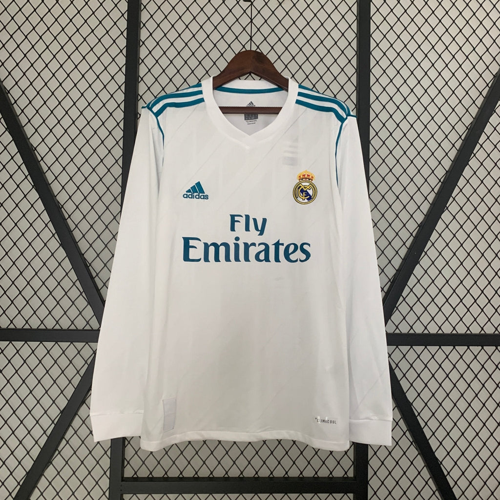 Real Madrid 2017-18 Home Football Jersey