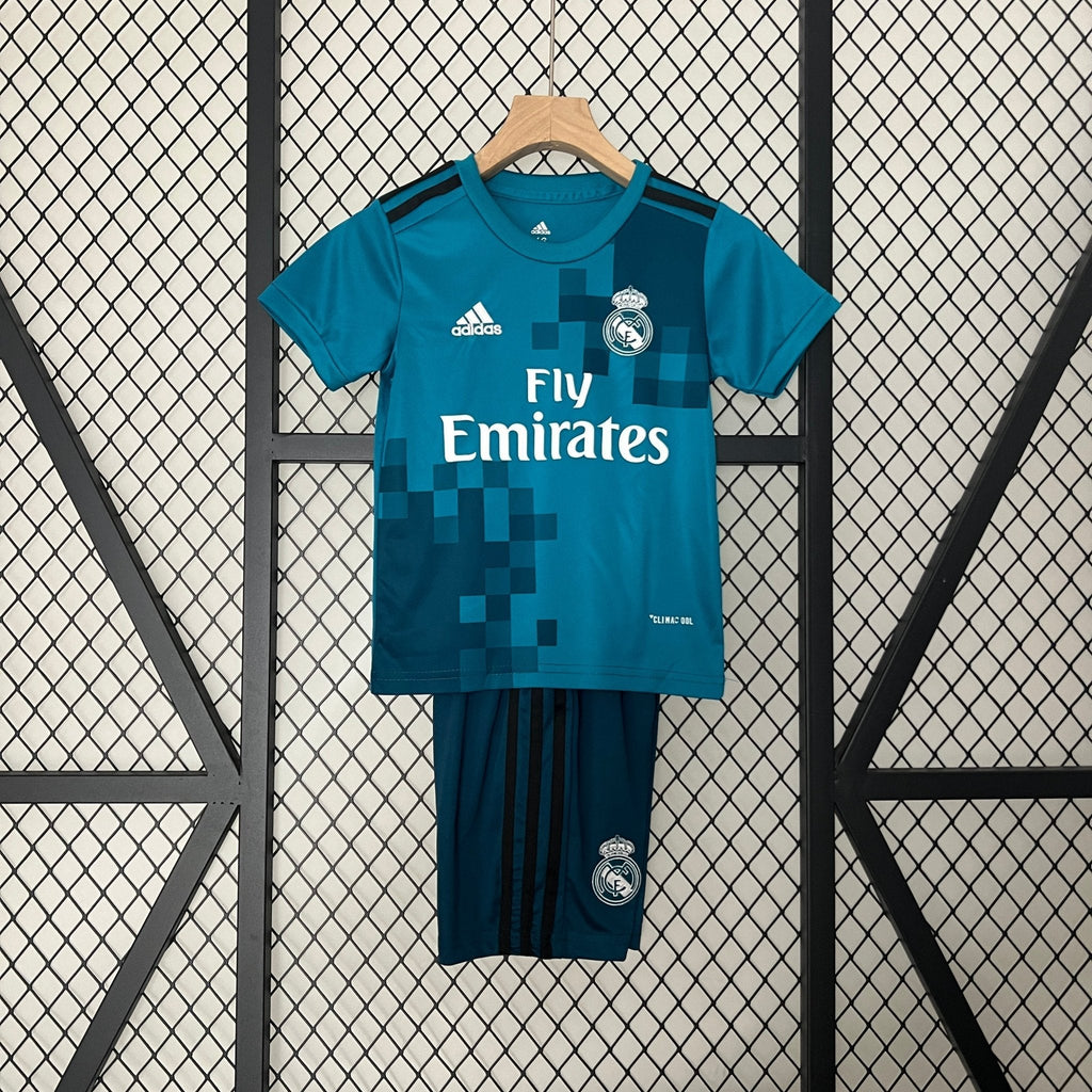 Real Madrid 2017-2018 Third Football Jersey