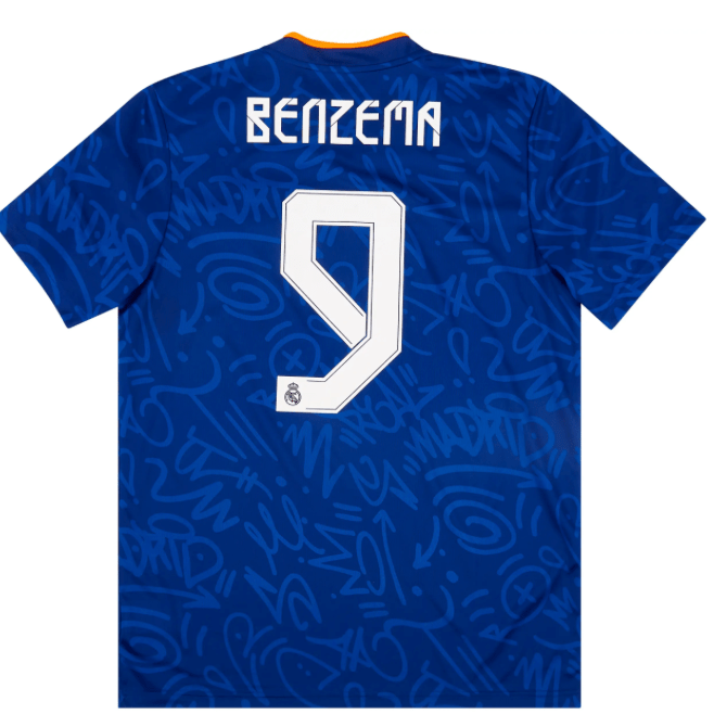 Real Madrid 2021-22 Away Football Jersey