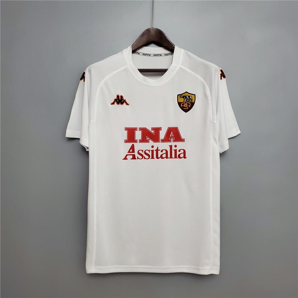 AS Roma 2000-01 Away Football Jersey