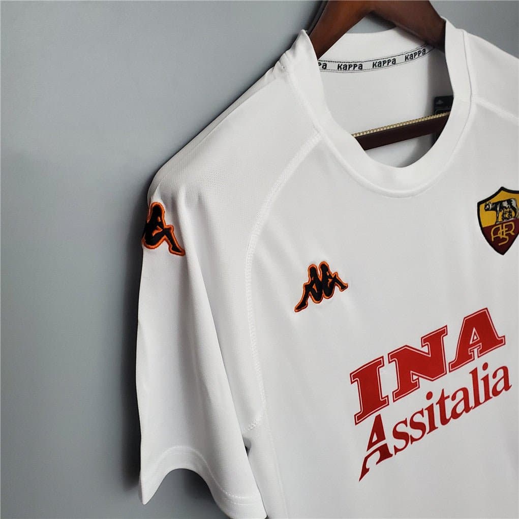 AS Roma 2000-01 Away Football Jersey