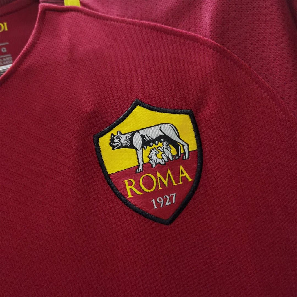 Roma Retro Home Football Jersey