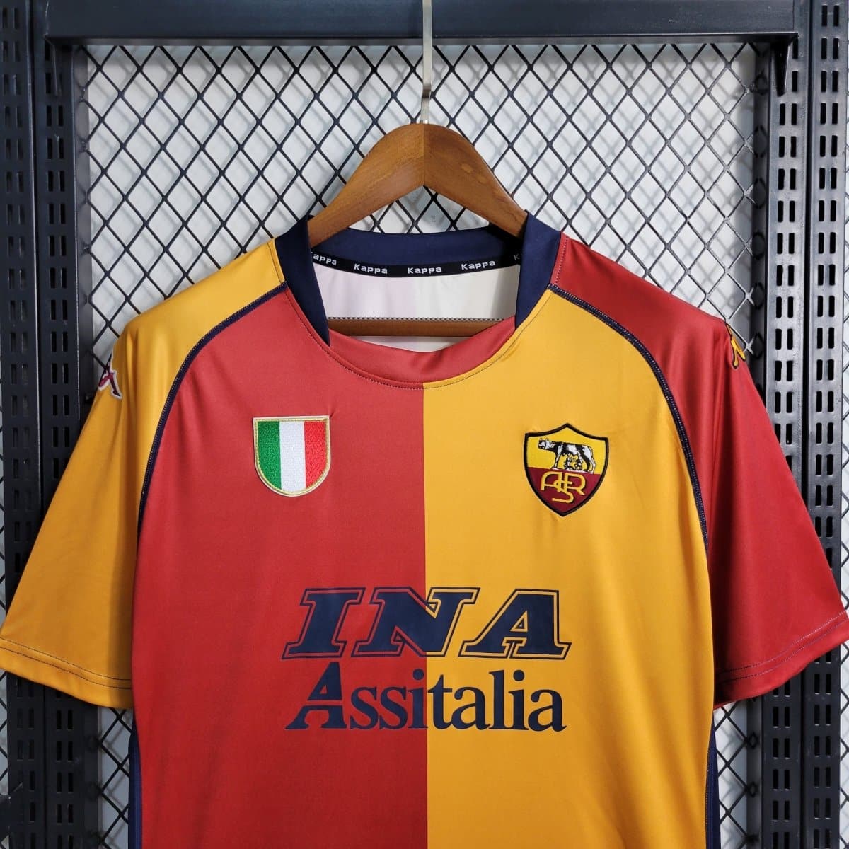 AS Roma Retro Home Football Jersey