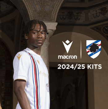 Sampdoria 2024/25 Away Football Jersey