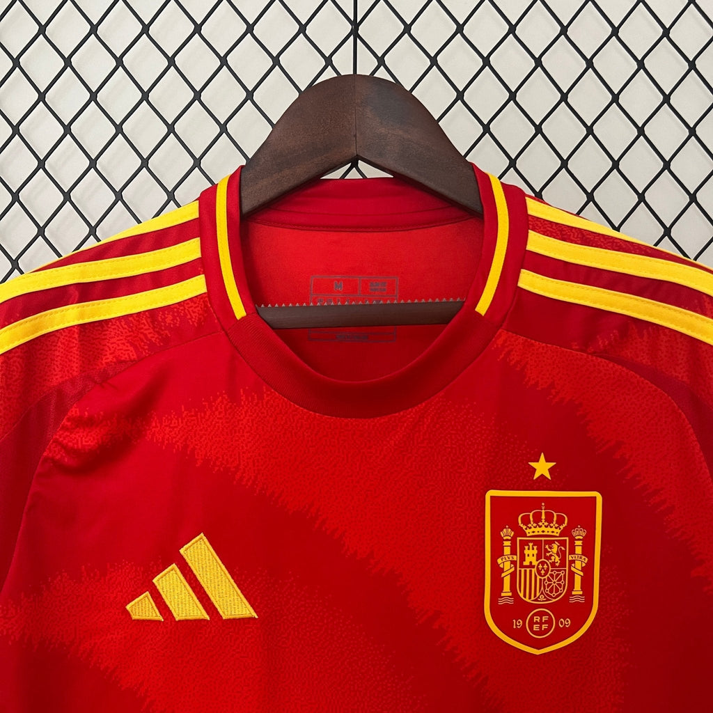 Spain 2024 Home Football Jersey