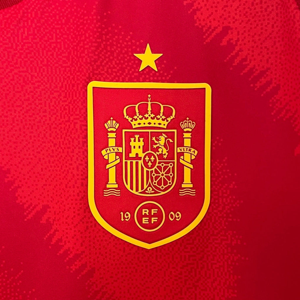 Spain 2024 Home Football Jersey