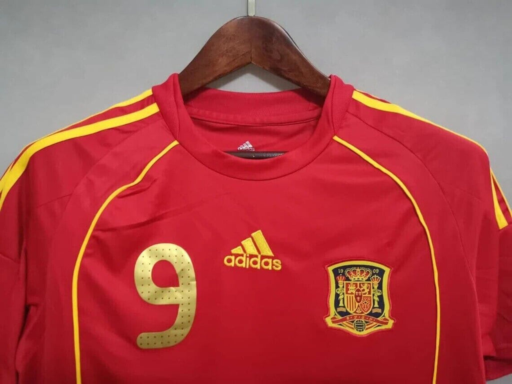 Spain 2008 Home Football Jersey