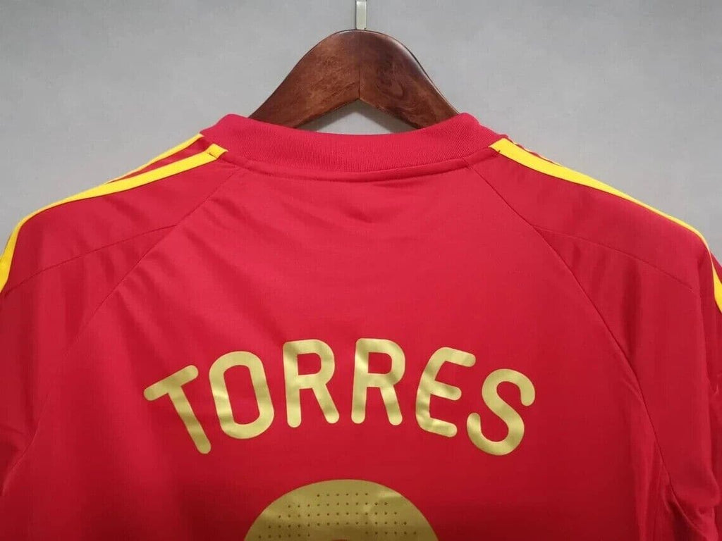 Spain 2008 Home Football Jersey