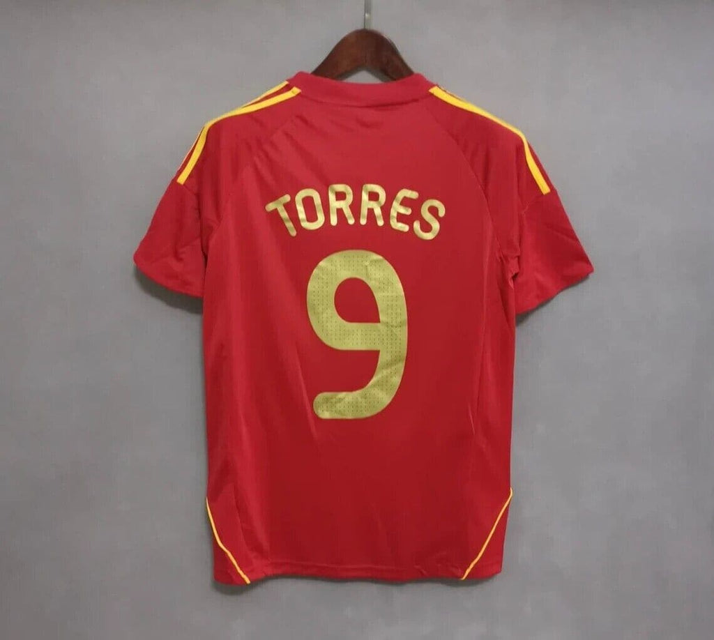 Spain 2008 Home Football Jersey