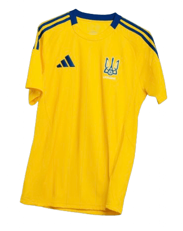 Ukraine 2024-25 Home Football Jersey