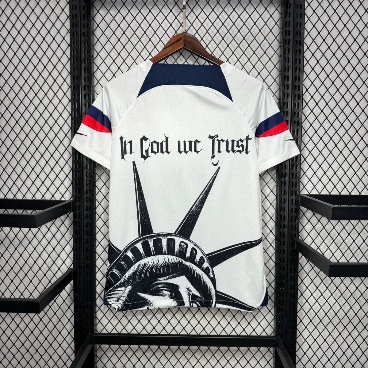 USA Statue Retro Away Football Jersey