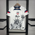 USA Statue Retro Away Football Jersey