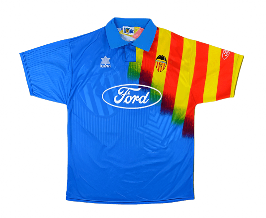 Valencia CF 1995-1996 Away Football Jersey