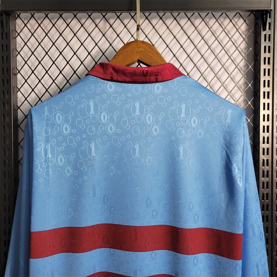 West Ham Retro Away Football Jersey