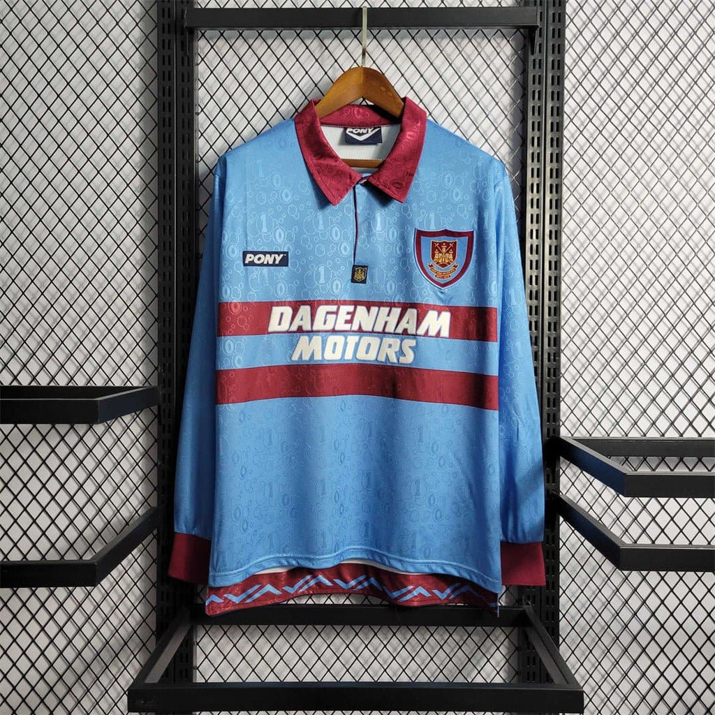 West Ham Retro Away Football Jersey