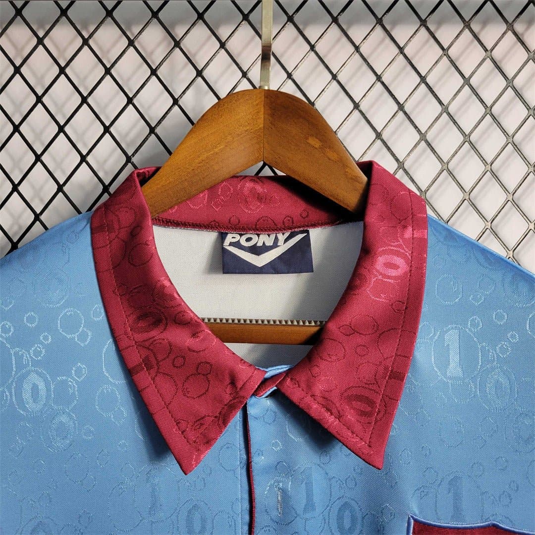 West Ham Retro Away Football Jersey